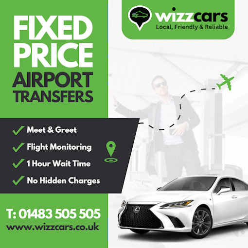 Welcome to Wizz Cars – Your Premier Airport Taxi Service in Haslemere